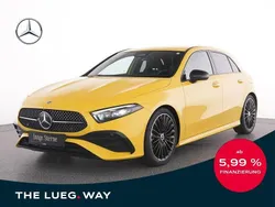 Unilack sonnengelb Gebraucht 2024 Mercedes A220 AMG Limousine | 34.685 € (Guter Preis)
