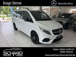Weiß Gebraucht 2022 Mercedes V300 AMG line Van / Kleinbus | 56.444 € (Superpreis)