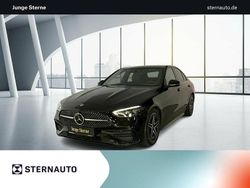 Metalliclack obsidianschwarz Gebraucht 2024 Mercedes C300 AMG Limousine | 45.980 € (Etwas zu teuer)