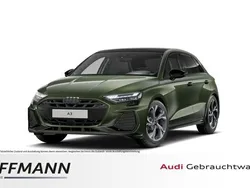 Grün Gebraucht 2024 Audi A3 Sportback S-Line Limousine | 42.990 € (Etwas zu teuer)