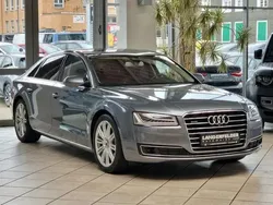 Monsungrau metallic Gebraucht 2014 Audi A8L Limousine | 26.999 € (Teuer)