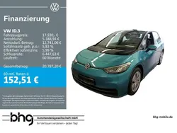Grün Gebraucht 2021 VW ID.3 Pure Kleinwagen | 17.930 € (Fairer Preis)