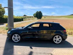 Schwarz Gebraucht 2015 Audi A3 Sportback S-Line Limousine | 13.990 € (Etwas zu teuer)