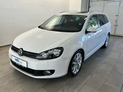 Weiß Gebraucht 2010 VW Golf VI Highline Kombi | 3.980 € (Fairer Preis)