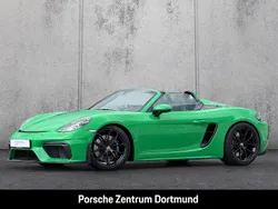 Gruen Gebraucht 2023 Porsche 718 Spyder Sport Cabrio | 105.900 € (Superpreis)
