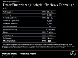 Cavansitblau (metallic) Gebraucht 2022 Mercedes C220 Avantgarde Limousine | 32.639 € (Etwas zu teuer)