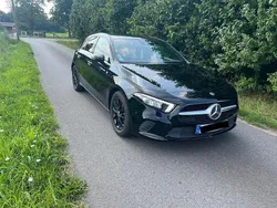 Schwarz Gebraucht 2018 Mercedes A200 Progressive Limousine | 18.399 € (Fairer Preis)