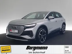 Florettsilber metallic Gebraucht 2021 Audi Q4 e-tron Advanced SUV | 24.995 € (Teuer)