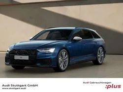 Ascariblau metallic Gebraucht 2024 Audi S6 Ambiente Kombi | 79.940 € (Teuer)