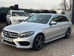 Silber Gebraucht 2016 Mercedes C220 AMG line Limousine | 16.900 € (Guter Preis)