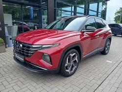 Sunset red / phantom black Gebraucht 2020 Hyundai Tucson Prime SUV | 23.390 € (Teuer)