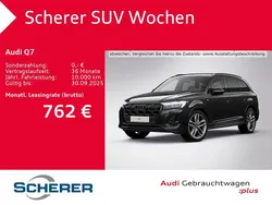 Mythosschwarz metallic (metallic) Gebraucht 2025 Audi Q7 Ambiente SUV | 65.790 € (Guter Preis)