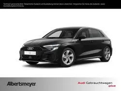 Schwarz Gebraucht 2023 Audi A3 Sportback S-Line Limousine | 32.790 € (Fairer Preis)