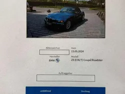 Blau Gebraucht 2000 BMW Z4 M Sport Cabrio | 26.500 €