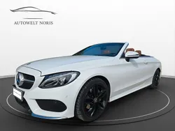 Weiß Gebraucht 2017 Mercedes C180 AMG Cabrio | 22.480 € (Guter Preis)