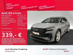 Kieselgrau Gebraucht 2023 Audi Q4 e-tron Ambiente SUV | 43.173 € (Teuer)