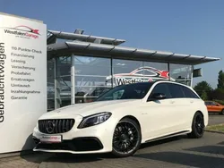 Weiß metallic Gebraucht 2018 Mercedes C63 AMG AMG Kombi | 52.990 € (Fairer Preis)