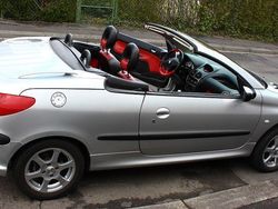 Silber metallic Gebraucht 2002 Peugeot 206 CC Cabrio | 3.700 € (Teuer)