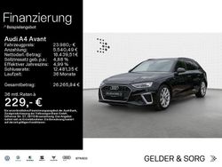 Mythosschwarz metallic Gebraucht 2022 Audi A4 S-Line Kombi | 23.980 € (Superpreis)