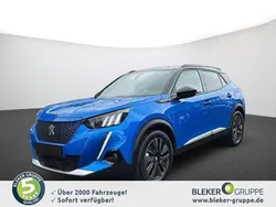 Vertigo blau Gebraucht 2021 Peugeot e-2008 GT SUV | 18.490 € (Fairer Preis)