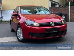 Rot Gebraucht 2009 VW Golf VI Trendline Limousine | 4.990 € (Fairer Preis)