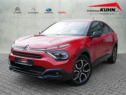 Rot / elixirrot Gebraucht 2021 Citroën e-C4 Shine Limousine | 17.880 € (Fairer Preis)