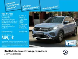 Blau Gebraucht 2024 VW T-Cross Goal SUV | 27.480 € (Guter Preis)