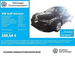 Grenadillschwarz metallic Gebraucht 2025 VW Golf VIII Life Kombi | 24.290 € (Guter Preis)