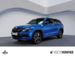 Raceblau metallic met. Gebraucht 2019 Skoda Kodiaq RS SUV | 29.850 € (Guter Preis)