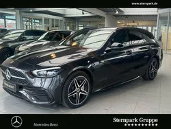 Lack graphitgrau Gebraucht 2024 Mercedes C300e AMG Kombi | 54.890 € (Fairer Preis)