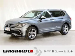 Platinum grey metallic Gebraucht 2022 VW Tiguan Allspace R-line SUV | 38.190 € (Guter Preis)