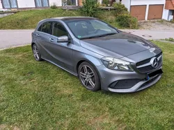Grau Gebraucht 2015 Mercedes A200 AMG line Limousine | 17.600 € (Etwas zu teuer)