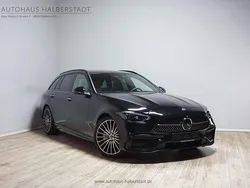 Obsidianschwarz meta (metallic) Gebraucht 2024 Mercedes C300 AMG Kombi | 50.990 € (Teuer)