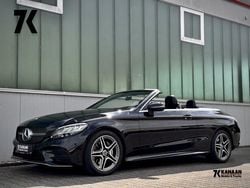 Schwarz Gebraucht 2021 Mercedes C180 AMG line Cabrio | 33.990 € (Guter Preis)