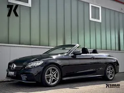 Schwarz Gebraucht 2021 Mercedes C180 AMG line Cabrio | 35.990 € (Fairer Preis)