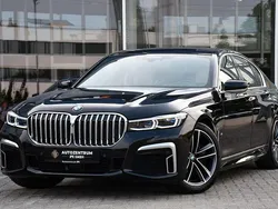 Black sapphire metallic Gebraucht 2021 BMW 745e M Sport Limousine | 50.970 € (Fairer Preis)