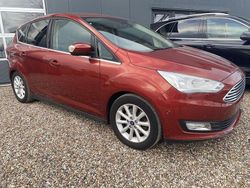 Cranberryrot Gebraucht 2015 Ford C-MAX Titanium Van / Kleinbus | 9.650 € (Guter Preis)