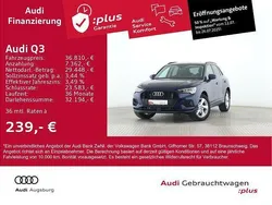 Navarrablau metallic Gebraucht 2024 Audi Q3 Advanced Plus SUV | 36.810 € (Guter Preis)