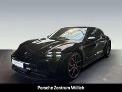 Schwarz Gebraucht 2024 Porsche Taycan 4S Sport Turismo Limousine | 84.900 € (Fairer Preis)