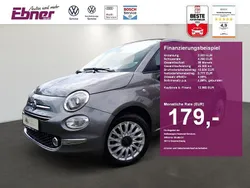 Grau metallic Gebraucht 2020 Fiat 500C Lounge Cabrio | 12.980 € (Fairer Preis)