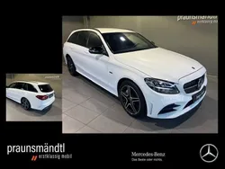 Weiß Gebraucht 2021 Mercedes C300e AMG Limousine | 26.850 € (Guter Preis)