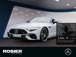 Manufaktur alpingrau Gebraucht 2022 Mercedes SL63 AMG AMG Cabrio | 139.900 € (Fairer Preis)