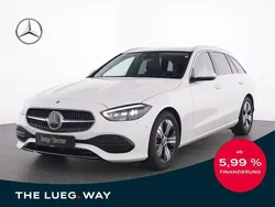 Unilack polarweiß Gebraucht 2024 Mercedes C180 Avantgarde Kombi | 33.999 € (Guter Preis)
