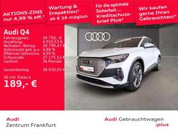 Weiß Gebraucht 2022 Audi Q4 e-tron Sport SUV | 34.750 € (Guter Preis)