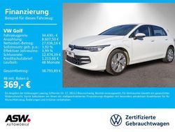 Pure white Gebraucht 2025 VW Golf VIII Style Limousine | 34.430 € (Teuer)