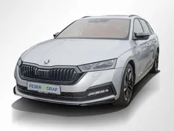 Brilliantsilber metallic Gebraucht 2024 Skoda Octavia SportLine Kombi | 31.350 € (Superpreis)