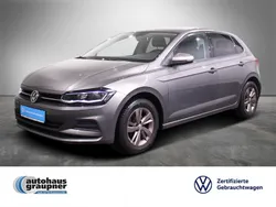 Grau / limestone grey (metallic) Gebraucht 2020 VW Polo Comfortline Kleinwagen | 14.123 € (Fairer Preis)