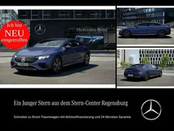 Sodalite blue Gebraucht 2025 Mercedes EQE300 Limousine | 43.499 € (Superpreis)