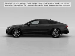 Mythosschwarz metallic Gebraucht 2024 Audi A7 S-Line Kleinwagen | 64.900 € (Superpreis)