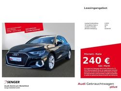 Schwarz Gebraucht 2024 Audi A3 Sportback Advanced Plus Kleinwagen | 33.880 € (Fairer Preis)